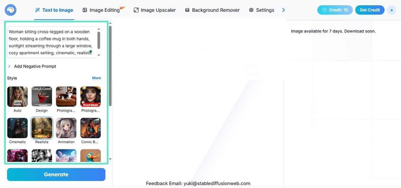 input text stable diffusion