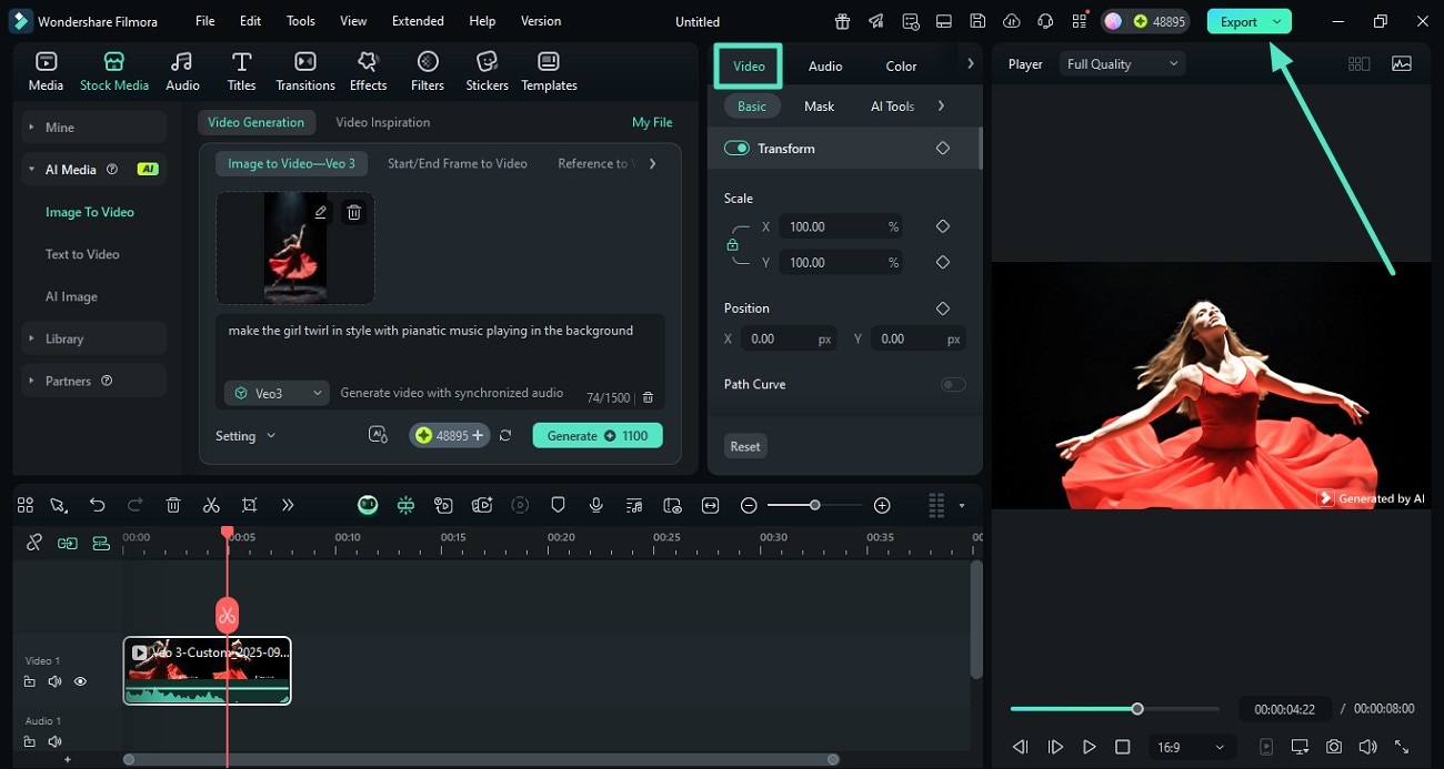 edit and save video