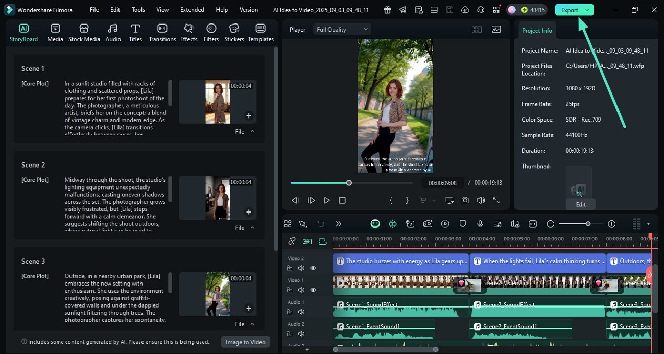 edit video and save
