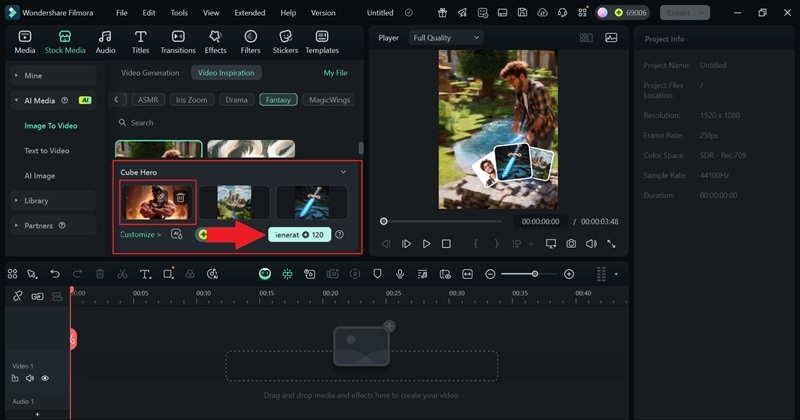 upload photo and generate ai video
