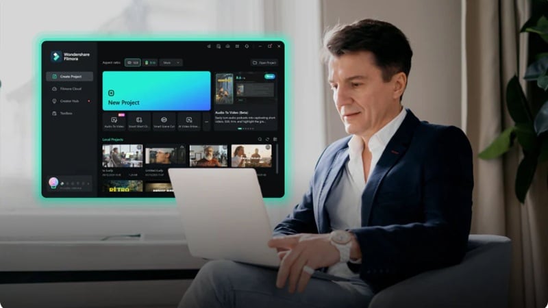 filmora ai video editor