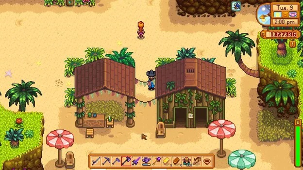 Les Pirates et les Sirènes de l'île Gingembre de stardew Valley