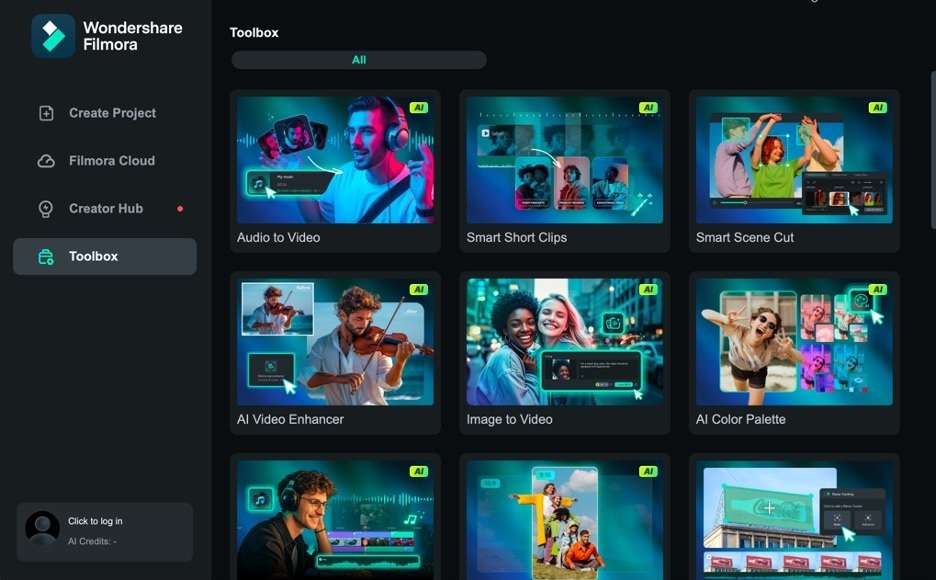 filmora ai toolbox