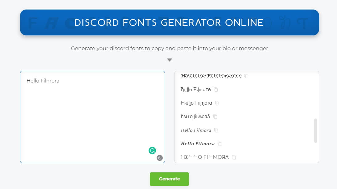 Discord Font Generator Font Stealthfonts