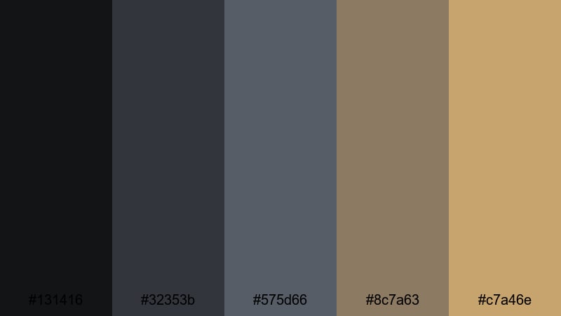 steam tunnel shadows steampunk color palette with hex codes
