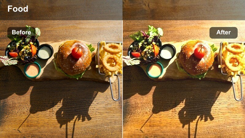 Close-up of milk steaming at a cafe bar with warm faded highlights