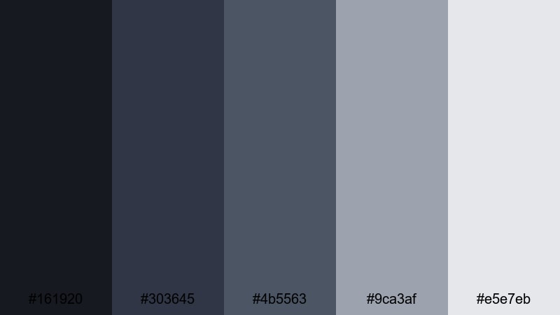 steel bridge geometry urban color palette with hex codes