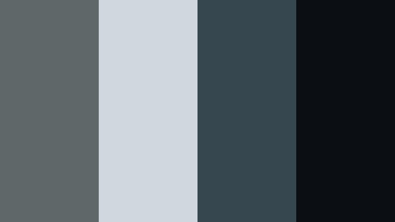 storm harbor cinema stone gray color palette with hex codes