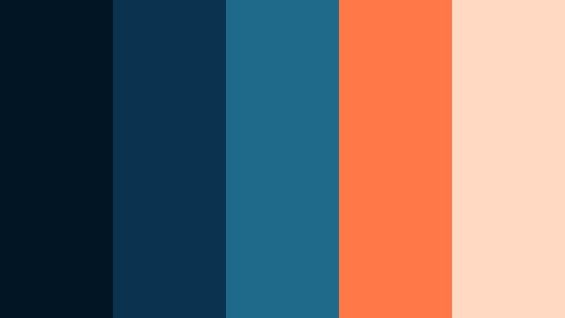 storm lantern beacon stormy ocean color palette with hex codes