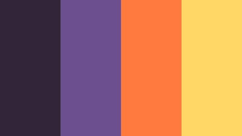 storm surge remix stormy violet color palette with hex codes