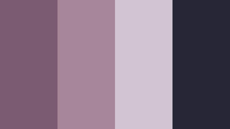 stormcloud mauve horizon dusky mauve color palette with hex codes