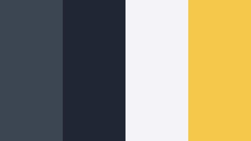 stormfront spotlight cool denim gray color palette with hex codes
