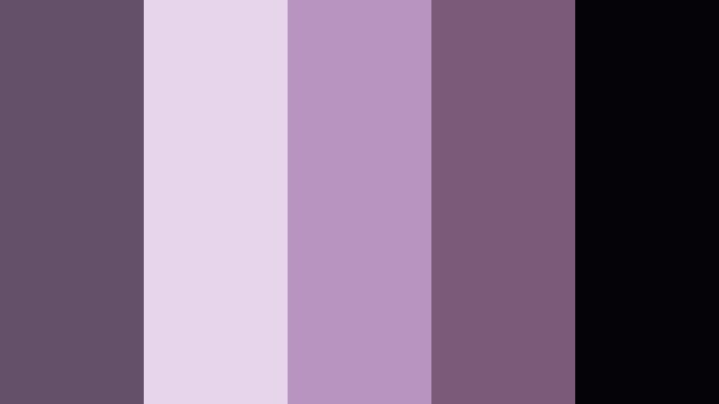 stormy balcony lights shadow mauve color palette with hex codes