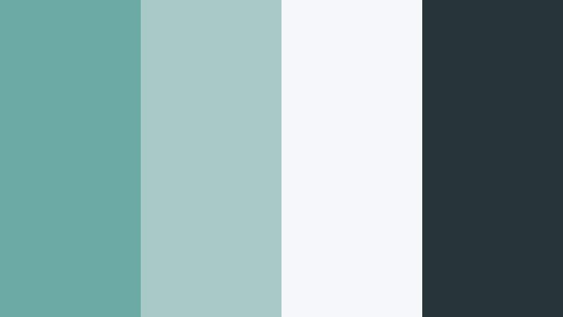 stormy harbor grade cloudy aqua color palette with hex codes
