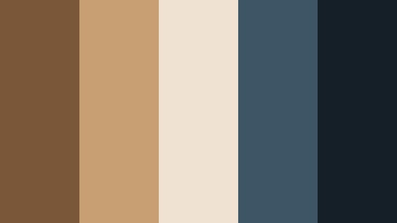 stormy harbor oakwood oakwood color palette with hex codes