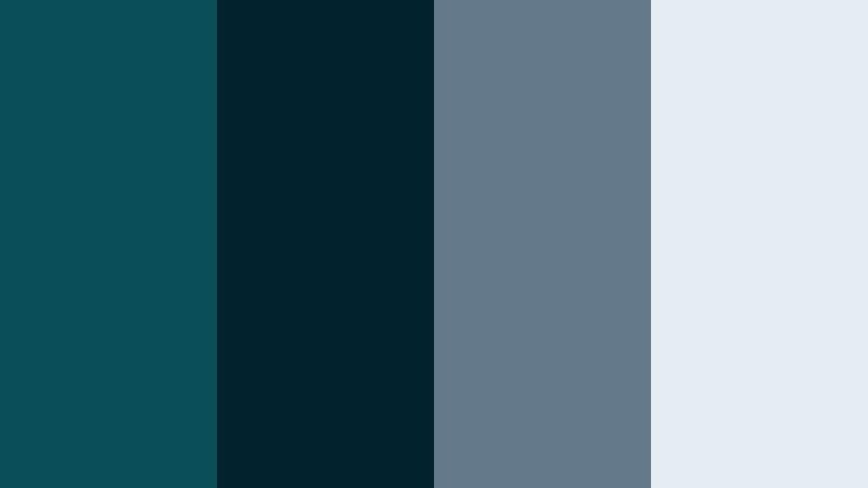 stormy ocean frames deep lagoon color palette with hex codes