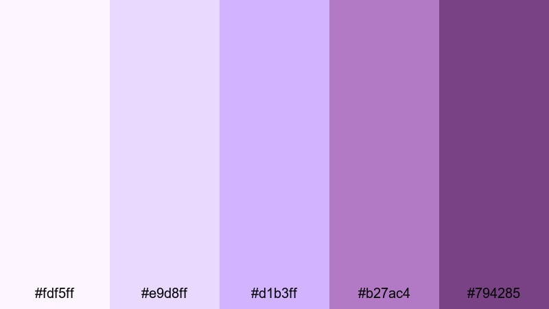 storybook mulberry pastels mulberry color palette with hex codes