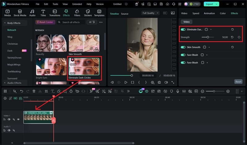 eliminate dark circle