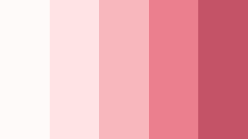 strawberry milk valentine color palette color palette with hex codes