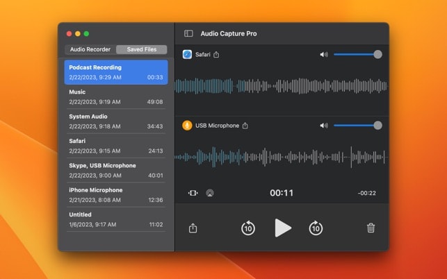 audio capture pro recorder cover photo