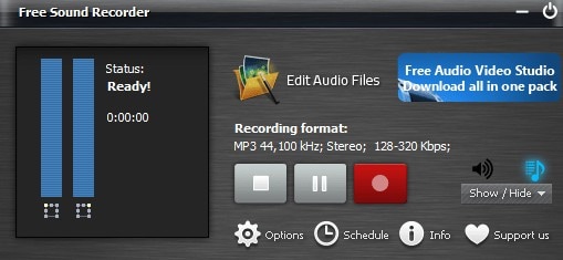 free sound recorder cover photo showcase