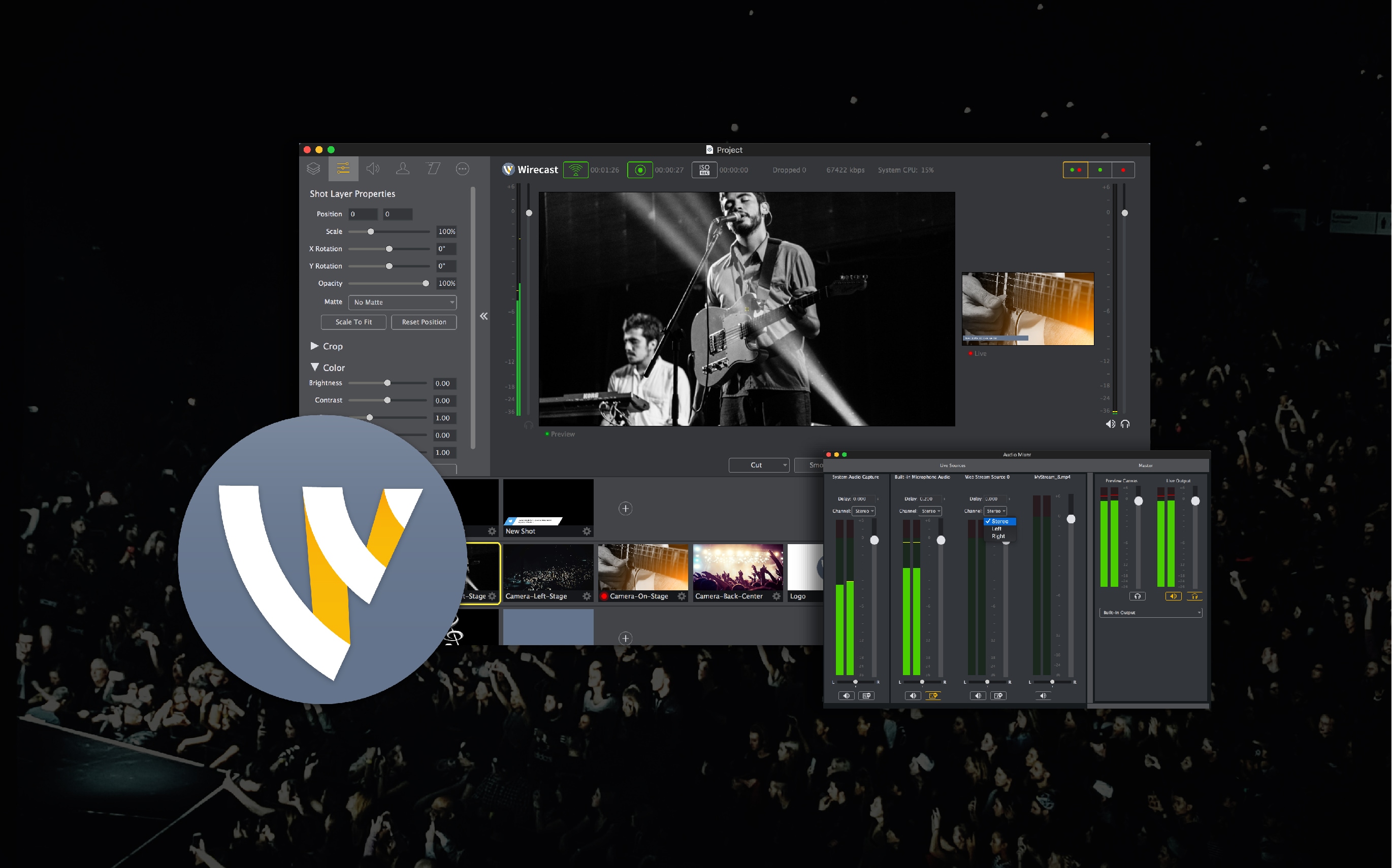 programs like wirecast for mac