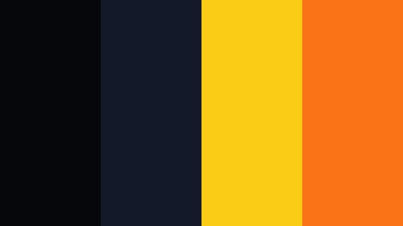 streetwear drop coal black color palette with hex codes