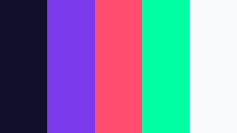 strobe riot music video color color palette with hex codes