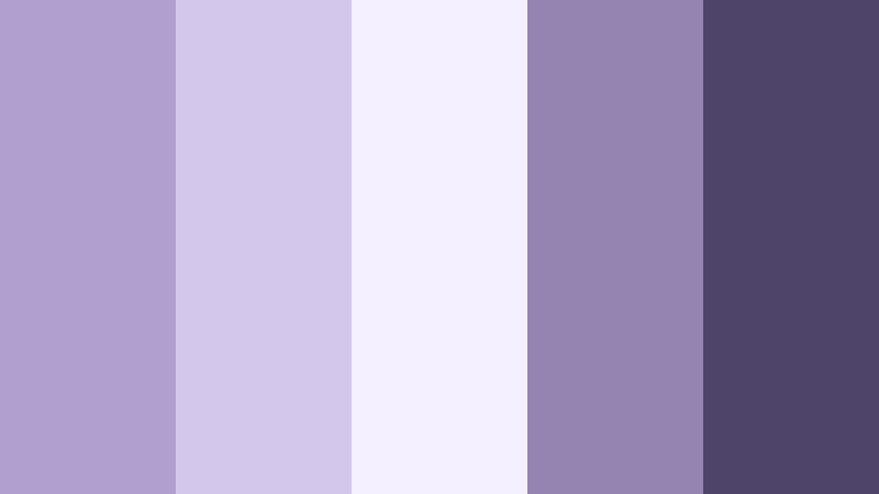 studio lavender mono muted lavender color palette with hex codes