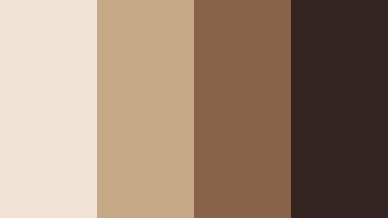 studio loft grain grainy sepia color palette with hex codes