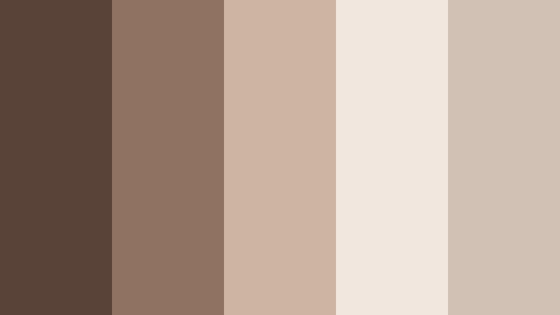 studio loft neutrals soft cocoa brown color palette with hex codes