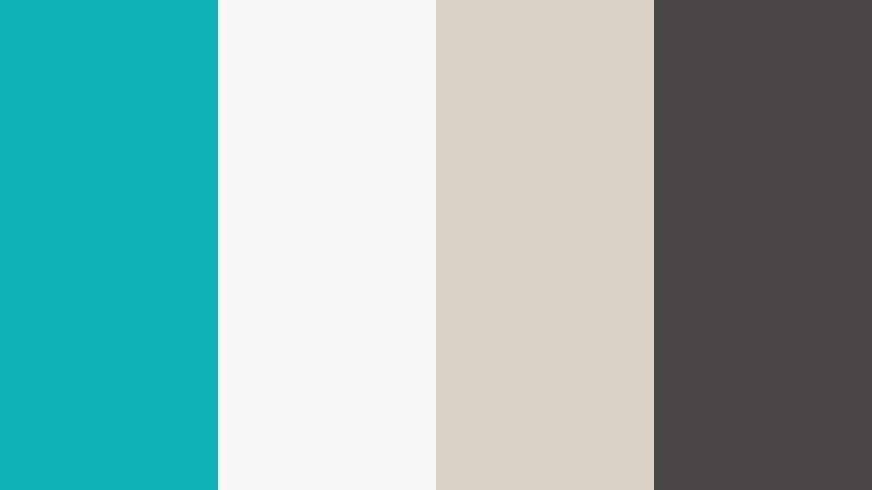 studio loft tide tropical aqua color palette with hex codes
