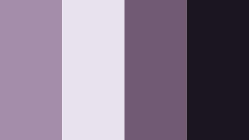 studio loft twilight orchid smoke color palette with hex codes