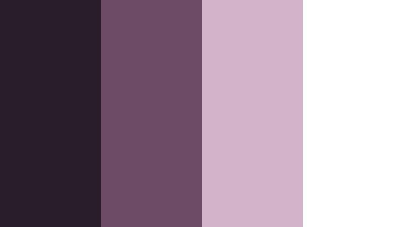 studio mauve branding charcoal plum color palette with hex codes