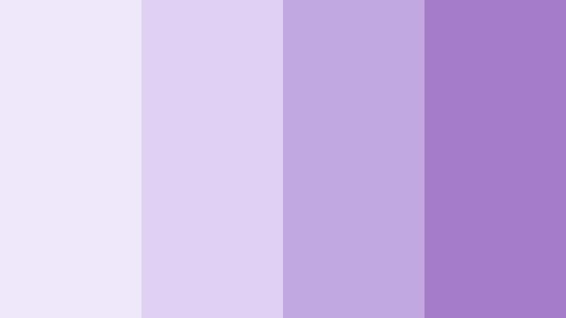 studio monochrome lilac creamy lilac color palette with hex codes