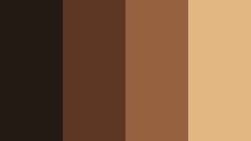 studio spotlight bronze deep film bronze color palette with hex codes