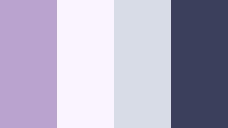 studio spotlight lilac grape mist color palette with hex codes