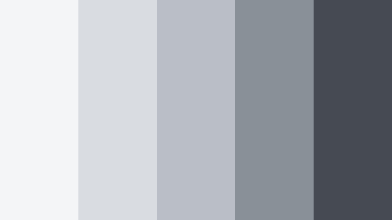 studio spotlight sheen platinum silver color palette with hex codes
