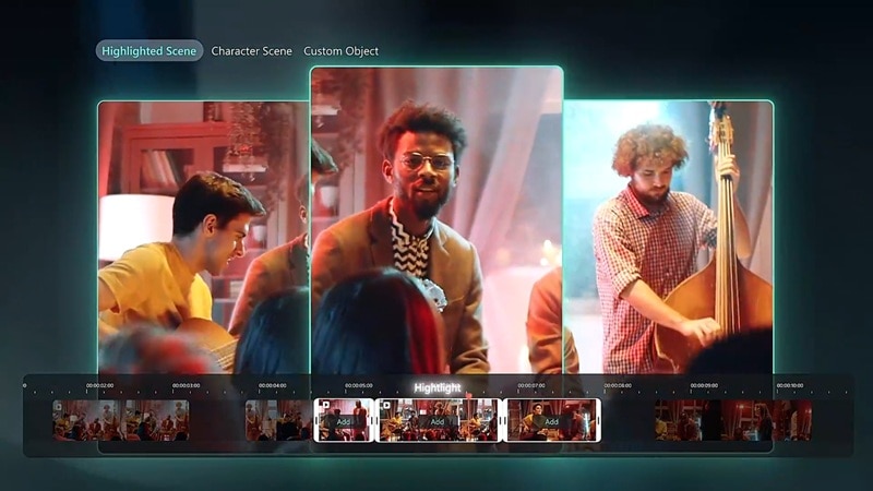 filmora ai smart scene cut feature