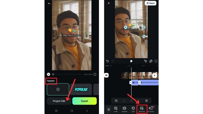 customize and edit your captions