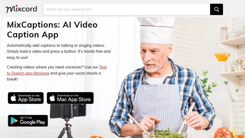mixcaptions auto subtitle app