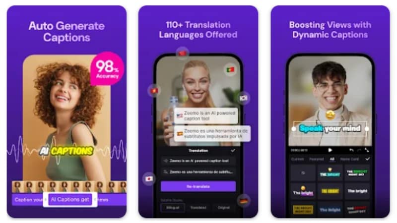 zeemo subtitle app