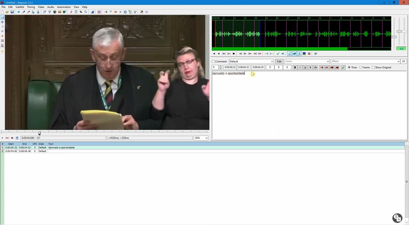 aegisub subtitle editor mac