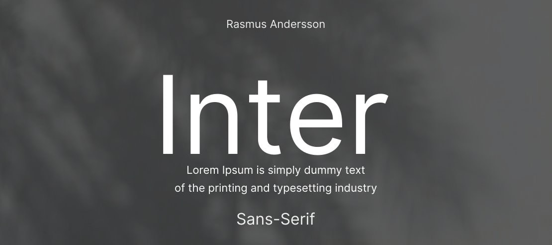 inter best font for movie subtitles