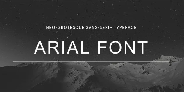 arial best fonts for subtitles