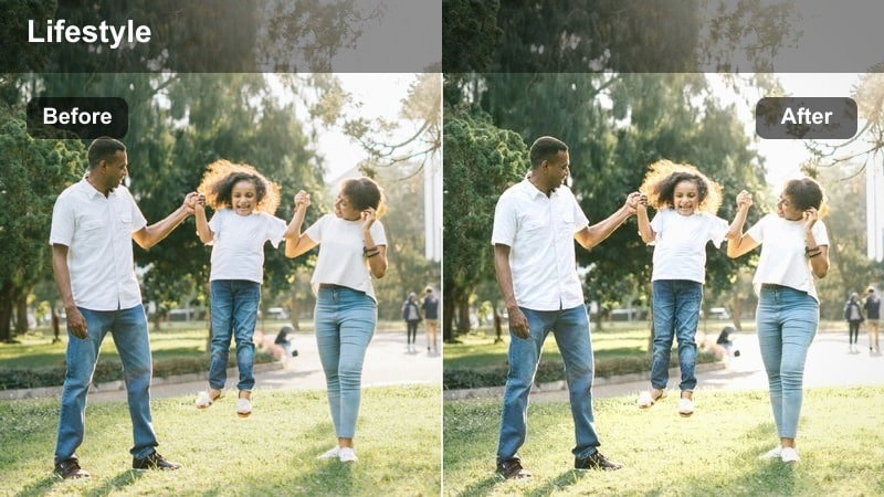 Minimal color graded shot of modern city architecture with gentle contrast