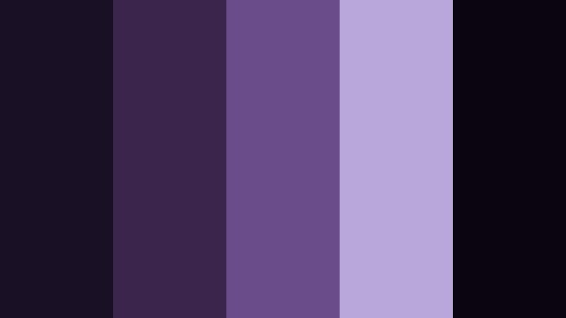 subtle studio noir dark exposure violet color palette with hex codes