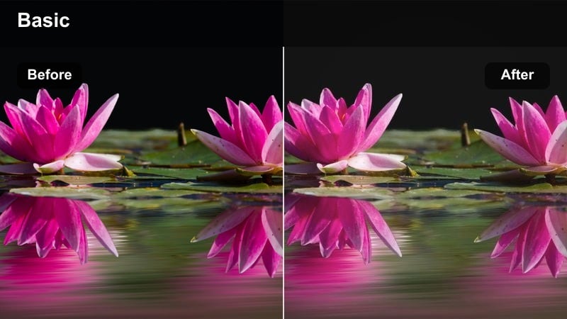 Person on a subway looking out the window with muted tones and streaked city lights.