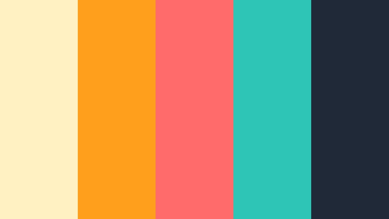 summer dancefloor music video color color palette with hex codes