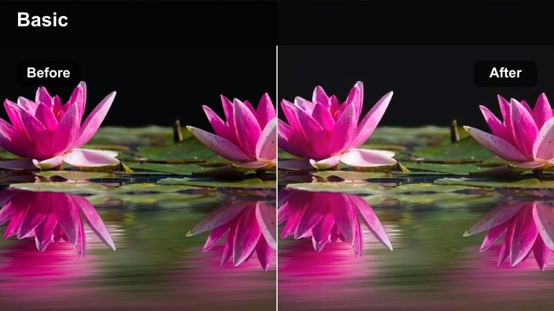 Warm amber-tinted handheld street scene from a summer day.